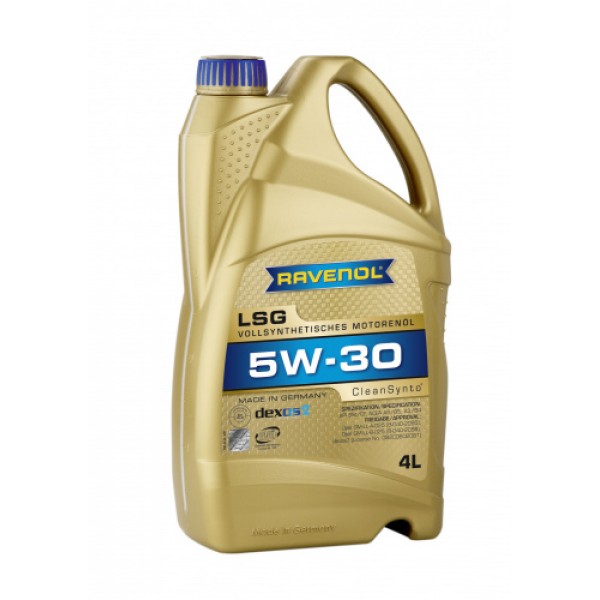 Моторное масло Ravenol LSG 5w30 синтетическое (4 л)